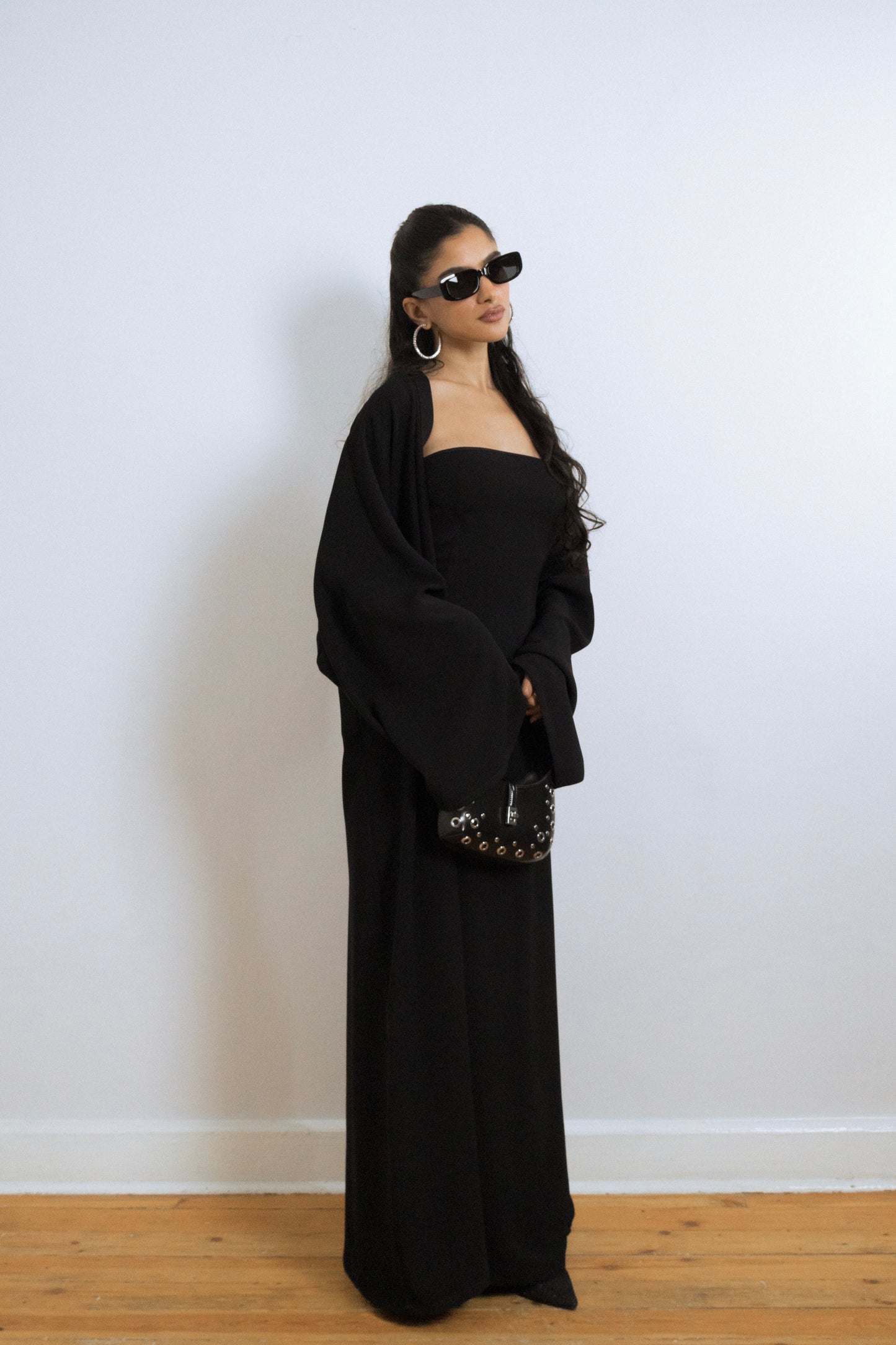 Full-Length Dress in Black