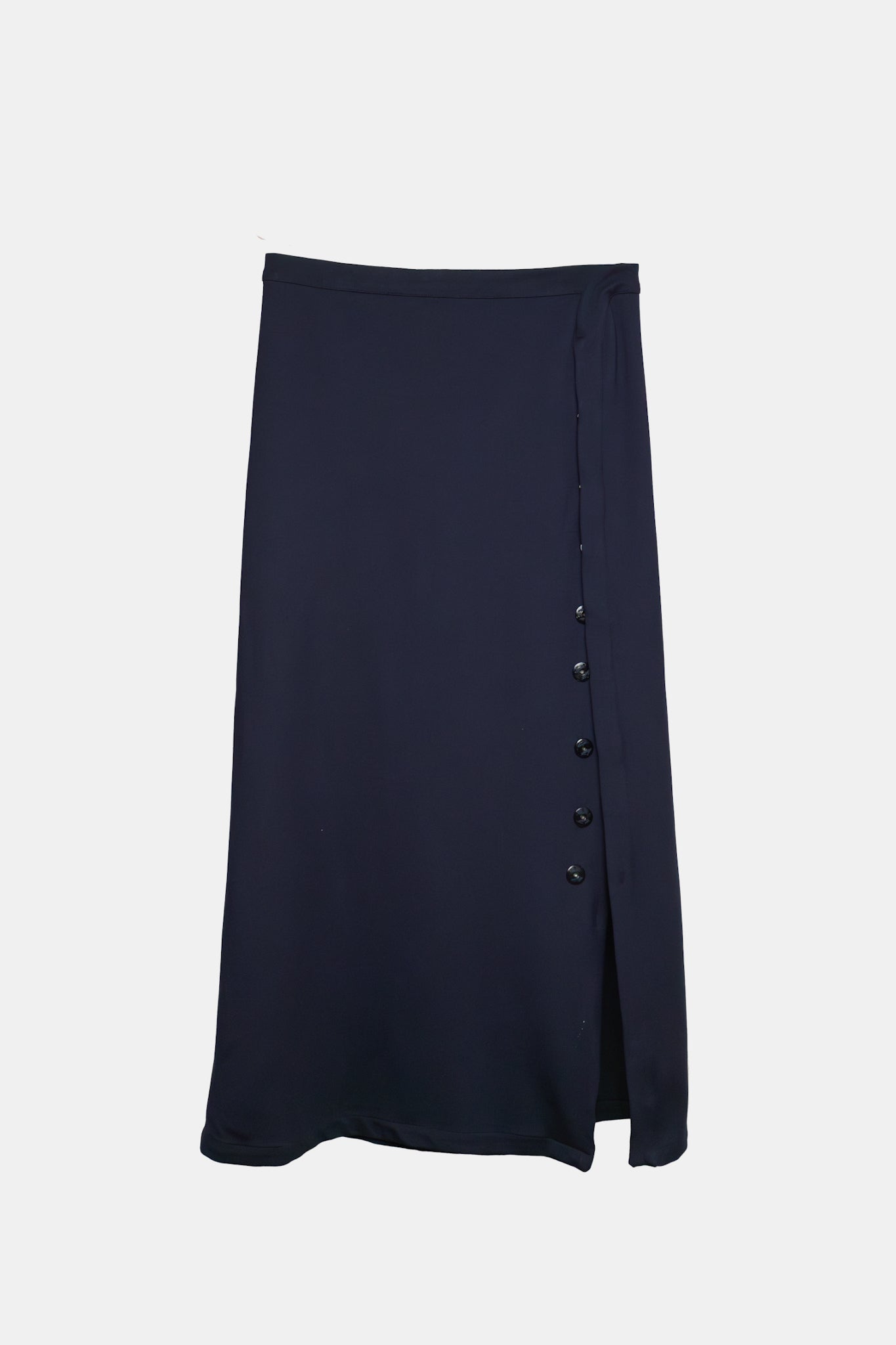 Full-Length Skirt in Navy