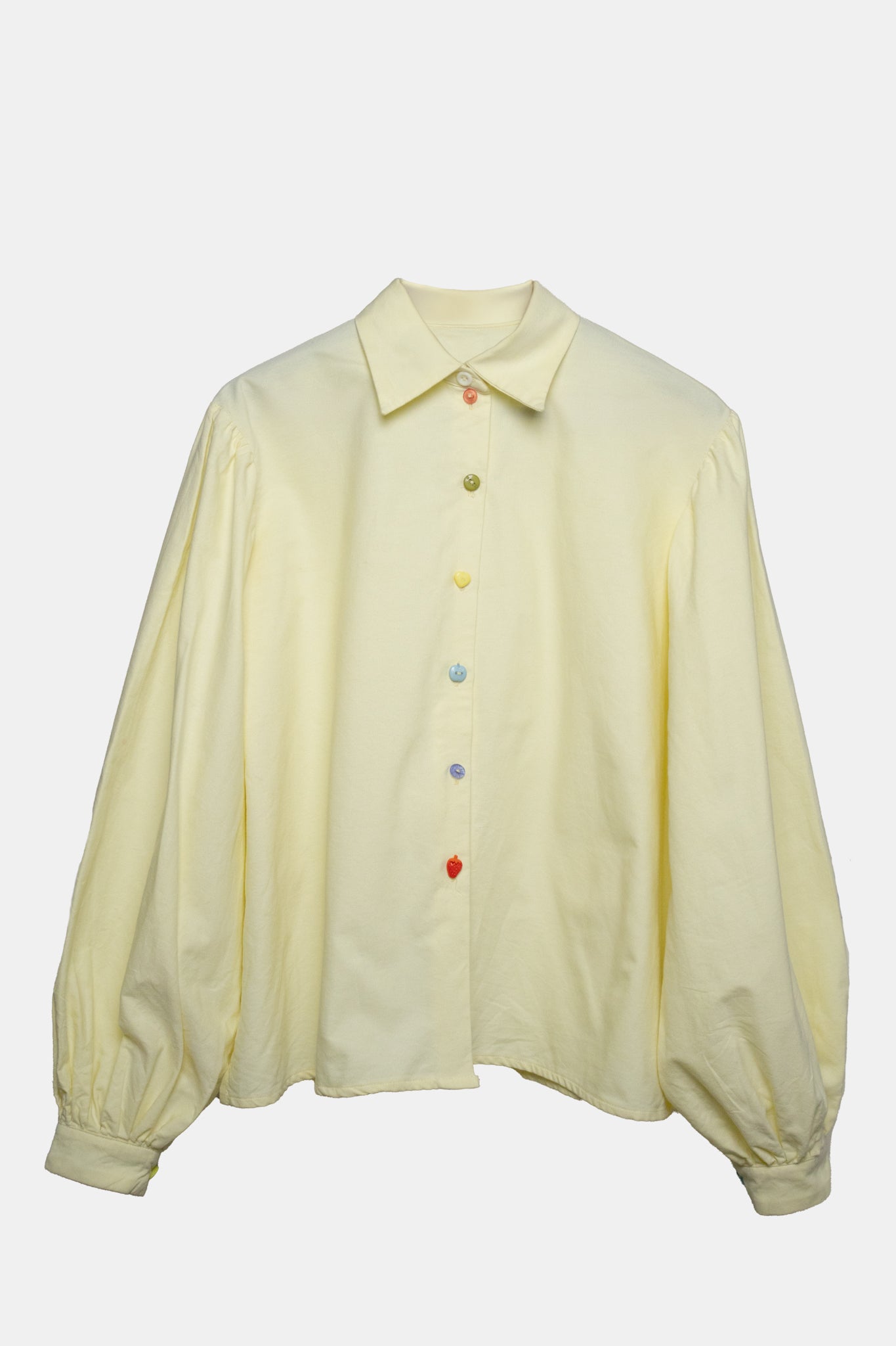 Puffy Sleeve Shirt in Canary
