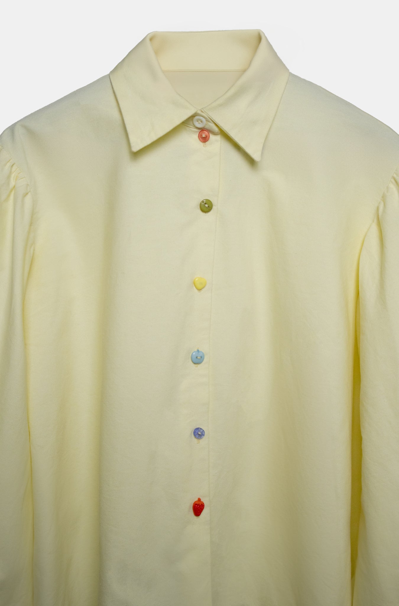 Puffy Sleeve Shirt in Canary