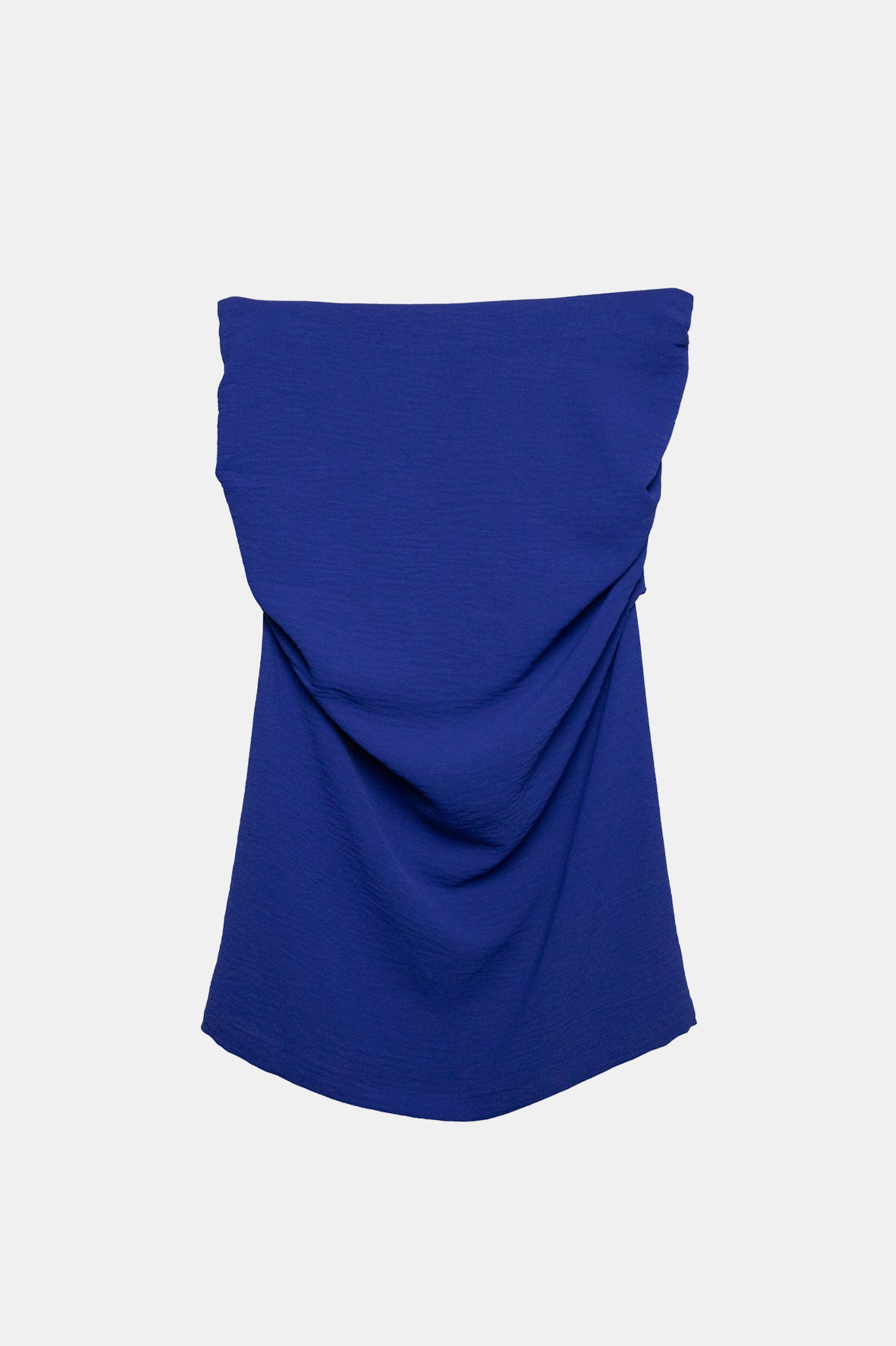 Drapé Skirt in Electric Blue