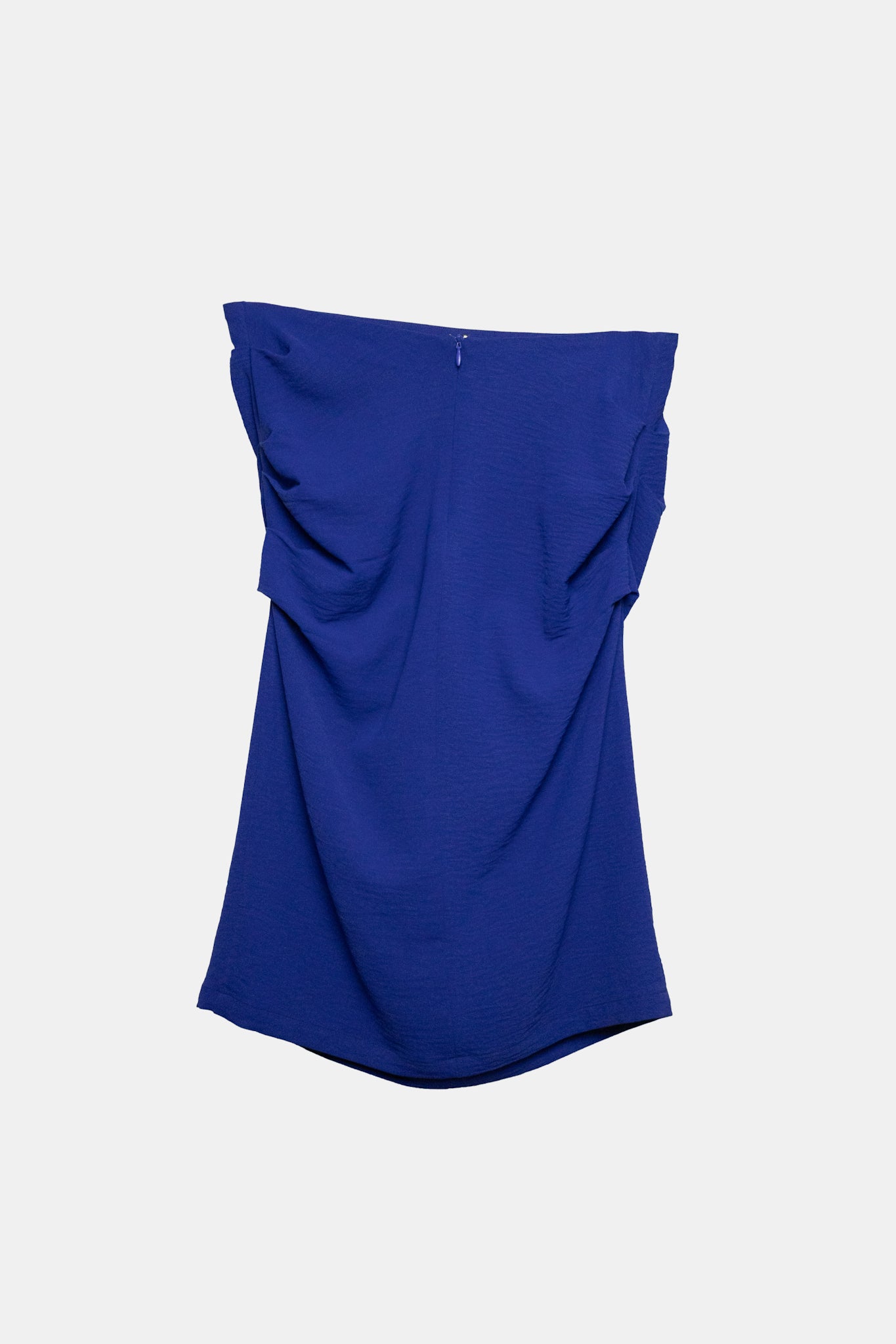 Drapé Skirt in Electric Blue
